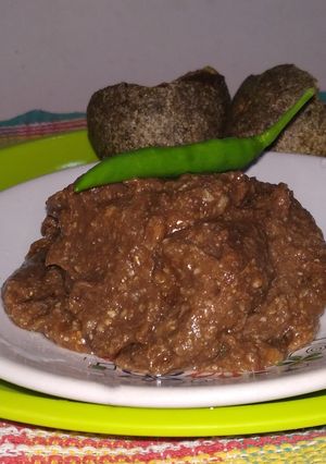 A picture of Kaintha bell Chutney.
