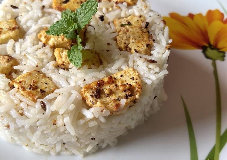 Recipe of Ultimate Paneer jeera rice
