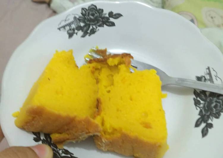 Langkah Mudah untuk Membuat Bolu labu kuning, Lezat Sekali