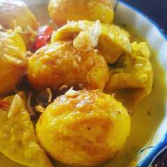 Telur bumbu kuning রেসিপির প্রধান ছবি