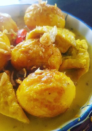 Foto resep Telur bumbu kuning