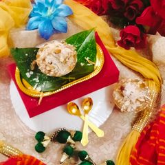Khirapat Ganesh chaturthi special prasad A picture of Khirapat Ganesh chaturthi special prasad.