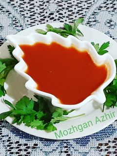 عکسی از دستور سس تند و خوشمزه سمبوسه