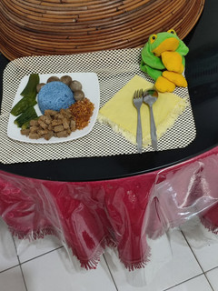 Foto resep Nasi Gurih Bunga Telang II