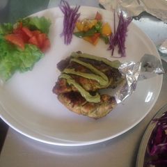 A picture of Grilled Pesto Chicken.