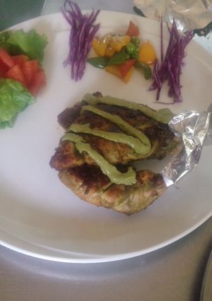 A picture of Grilled Pesto Chicken.