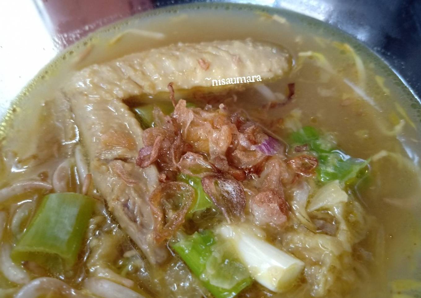 Soto Ayam Bumbu Ganjil #eatingclean