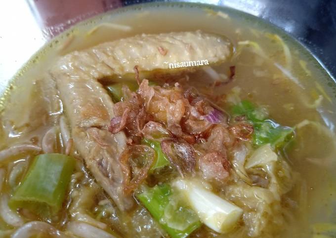 Soto Ayam Bumbu Ganjil #eatingclean - cookandrecipe.com