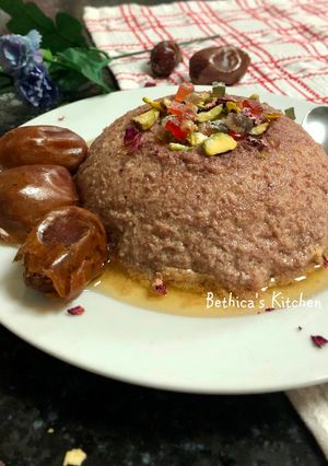 A picture of Steamed Date Pudding.