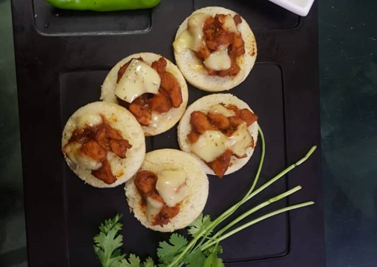 Steps to Make Tasty Mini cheesy dics Cooking Basics for Newbies