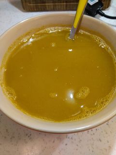 南瓜薑湯(素食料理)(家常好湯)(簡單料理) 的食譜成品照片