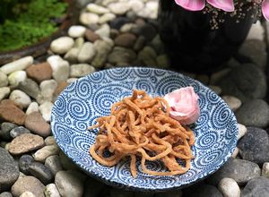 Hình của món Mứt Dừa Non Cafe.