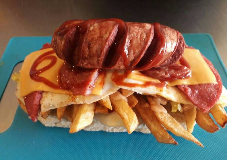 Unique South African fast food dish &quot;Kota&quot;