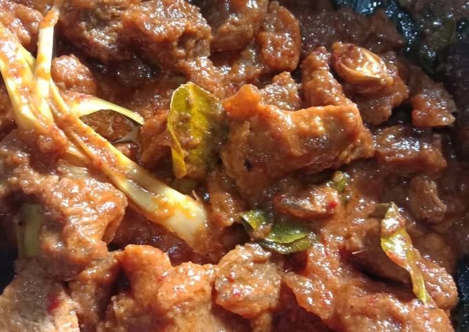 Anti Ribet, Buat Rendang sapi enak dan simpel Untuk Pemula