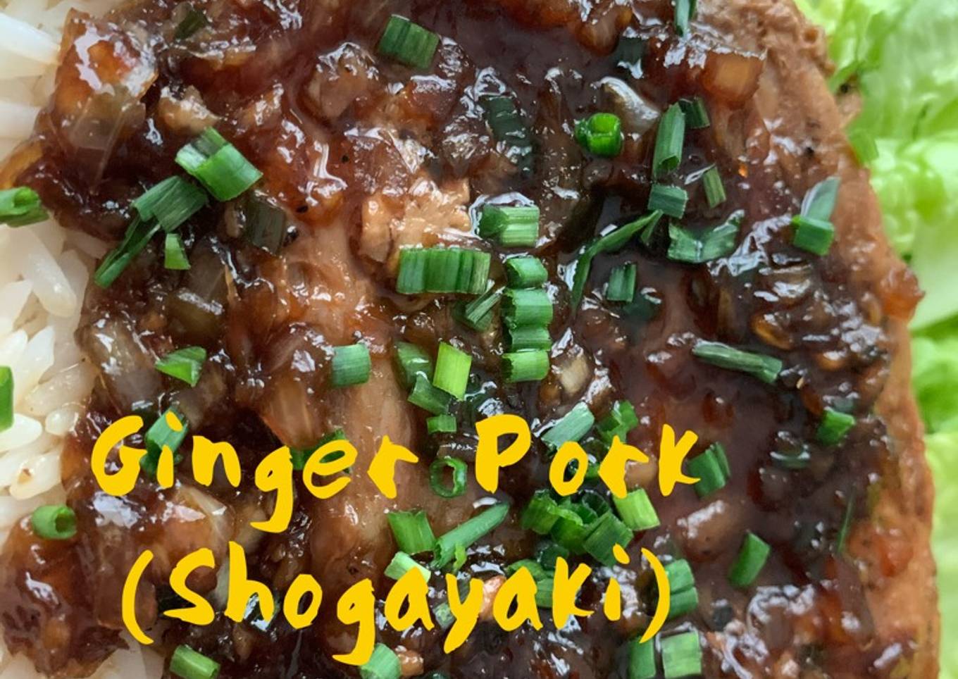 Japanese Ginger Pork (Shogayaki)