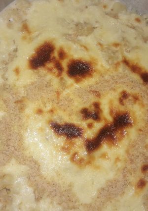 صورة لوصفة معكرونة بصوص البشاميل