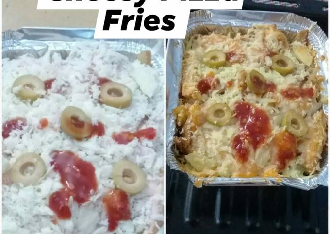 Step-by-Step Guide to Make Any-night-of-the-week Bbq cheesy pizza fries