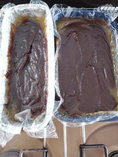 Una foto de Dulce de batata con chocolate, casero