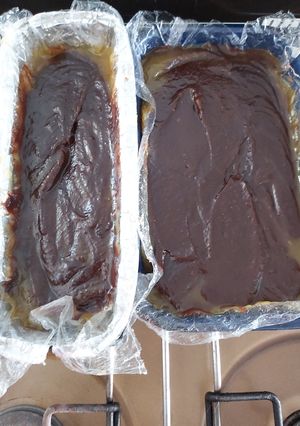 Una foto de Dulce de batata con chocolate, casero
