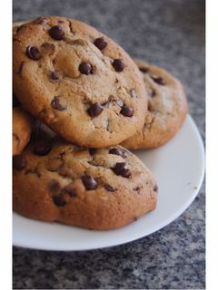 Una foto de Cookies de chips de chocolate