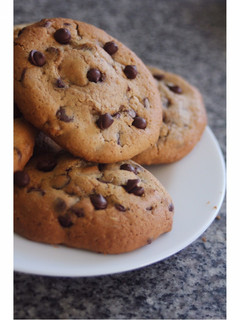 Una foto de Cookies de chips de chocolate