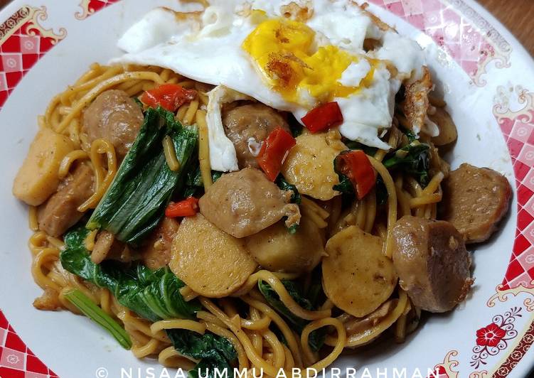 Resep Mie goreng chinese, gampang dan halal, Bisa Manjain Lidah