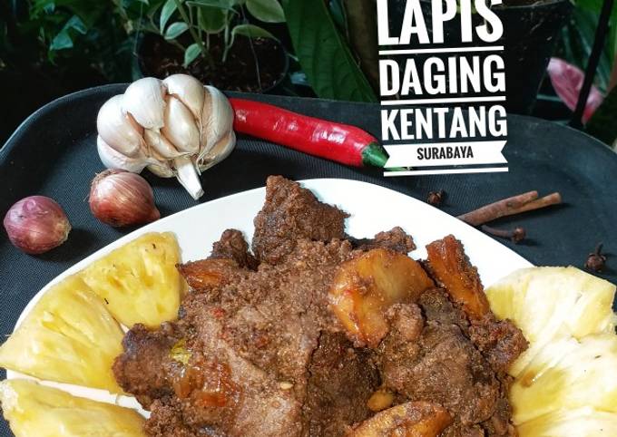 ** Lapis Daging Kentang Surabaya **
