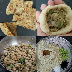 A picture of Sattu ka Stuffed Paratha.