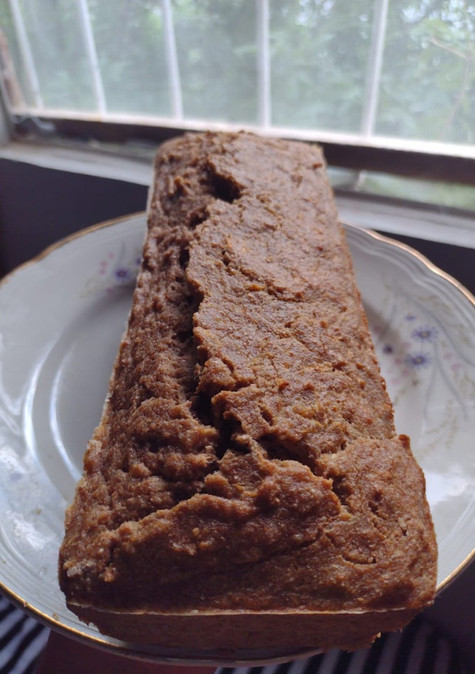 Una foto de Budín integral de pera, sin azúcar, sin manteca, ni aceite. ❤️