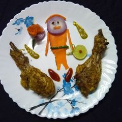 A picture of Chicken tandoori.