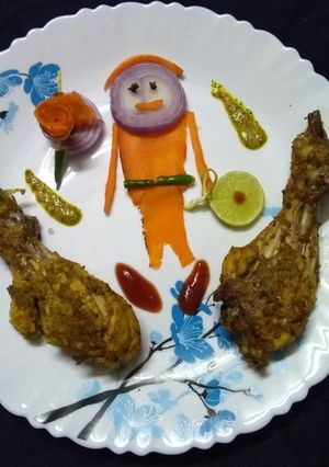A picture of Chicken tandoori.
