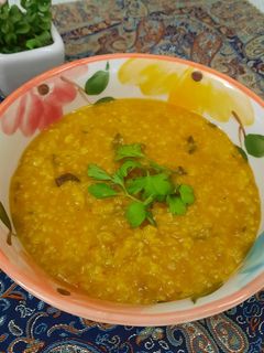 عکسی از دستور سوپ بلغور گندم ساده وخوشمزه😋