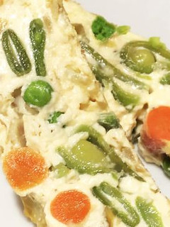 Una foto de Pastel de verduras