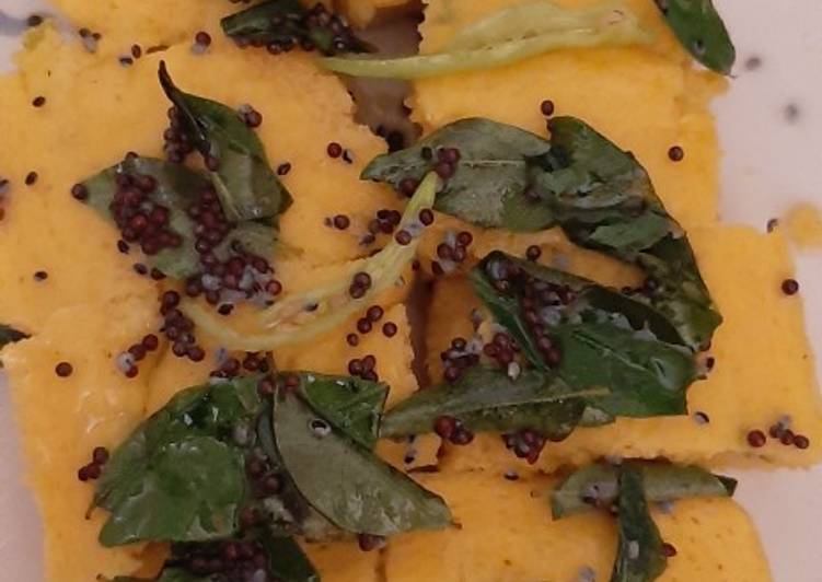 Simple Way to Prepare Any-night-of-the-week Dhokla