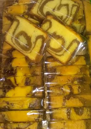 Foto resep Bolu zebra