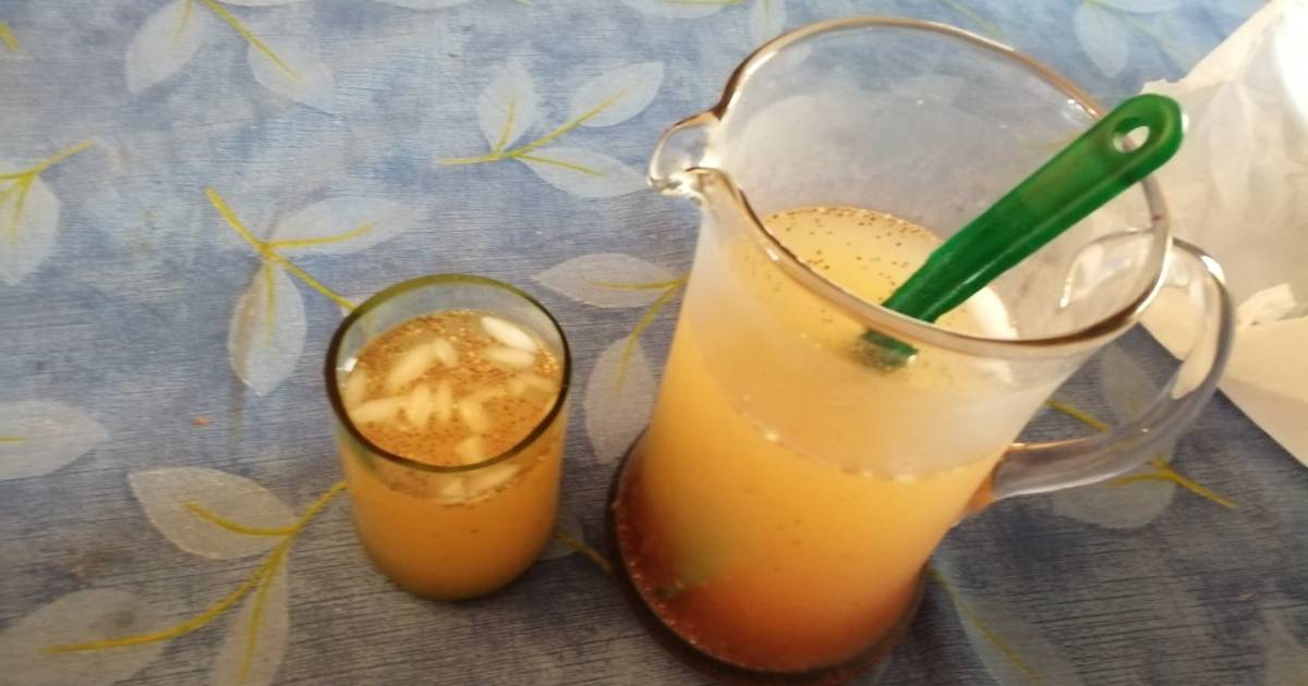 Agua de toronja y mandarina Receta de Lourdes González- Cookpad