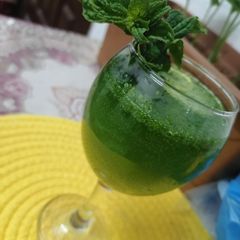 A picture of Mint Margarita 🍸🥂.