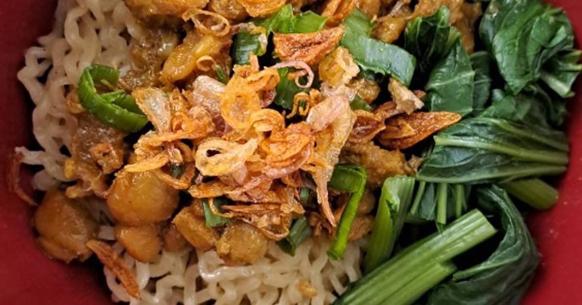 Resep Mie Ayam Kampung Oleh Sicil 1102 Cookpad