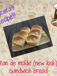 Una foto de Pan de molde (new look)