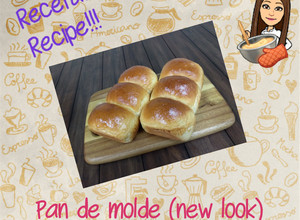 Una foto de Pan de molde (new look)