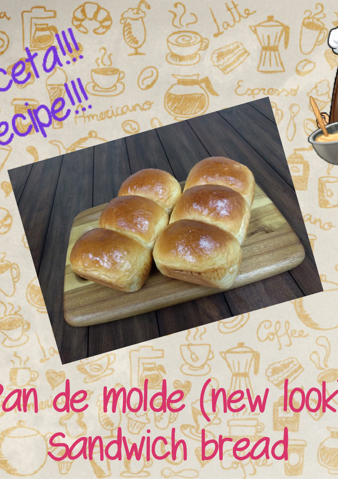 Una foto de Pan de molde (new look)
