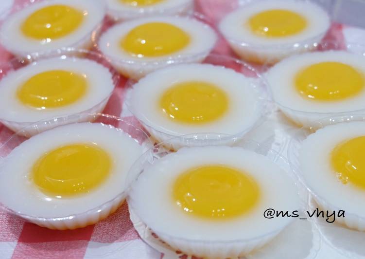 Puding telor ceplok