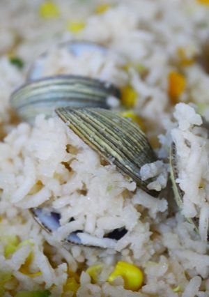 Una foto de Almejas con Arroz