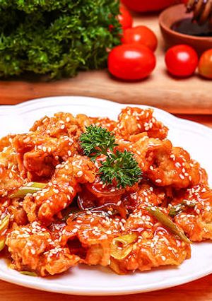 Foto resep Resep Ayam Crispy Saus Madu