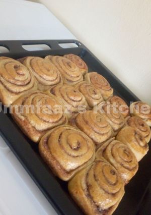 A picture of Cinnamon rolls.