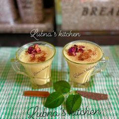 A picture of Cinnamon Turmeric Latte:.
