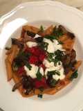 Penne rigate gricia e fichi d’India