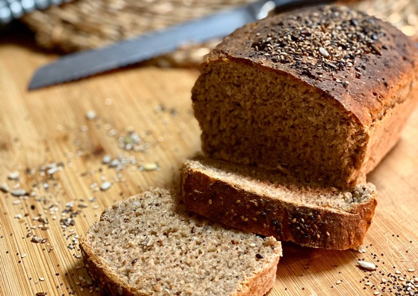 Pan de espelta 100% integral