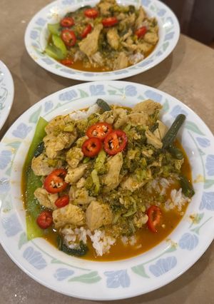 A picture of Balinese Fire Curry 🌶️.