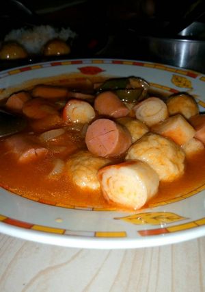 Foto resep Tahu bulat sosis asam manis